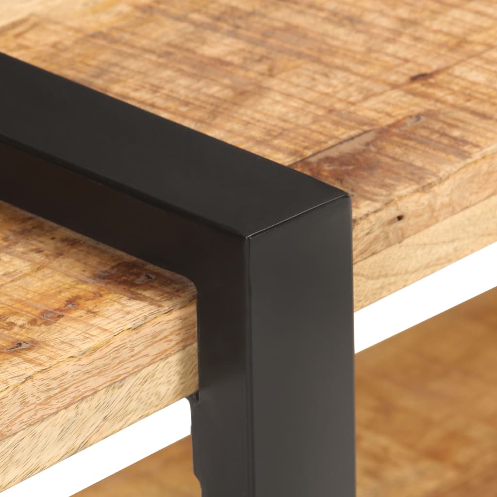 Móvel de TV 90x40x40 cm madeira de mangueira áspera