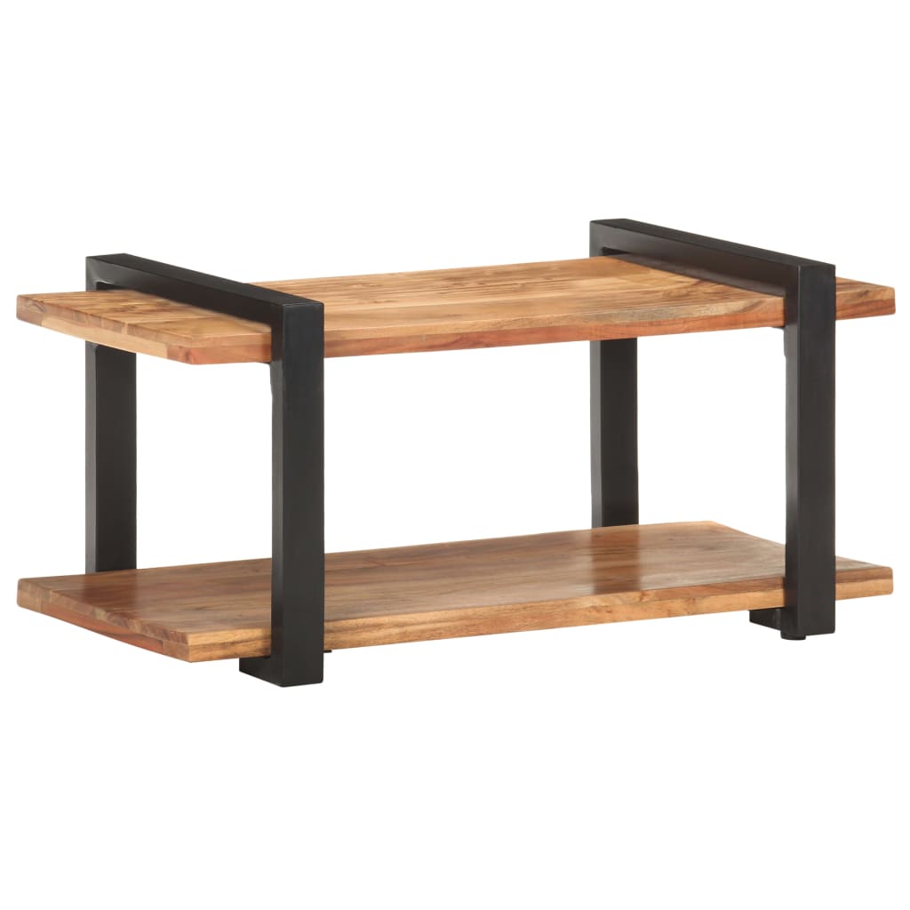 Móvel de TV 90x40x40 cm madeira de acácia maciça