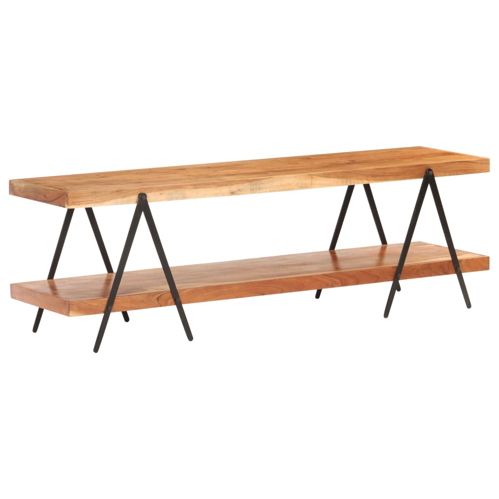 Móvel de TV 160x40x50 cm madeira de acácia maciça