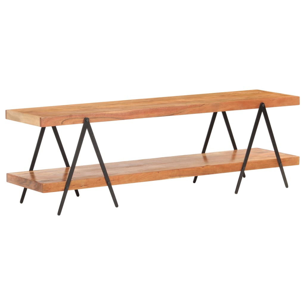 Móvel de TV 160x40x50 cm madeira de acácia maciça