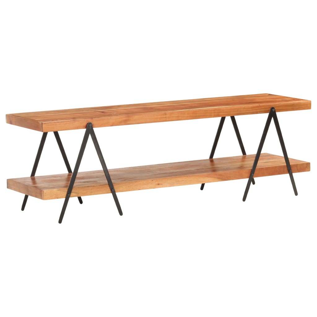 Móvel de TV 160x40x50 cm madeira de acácia maciça