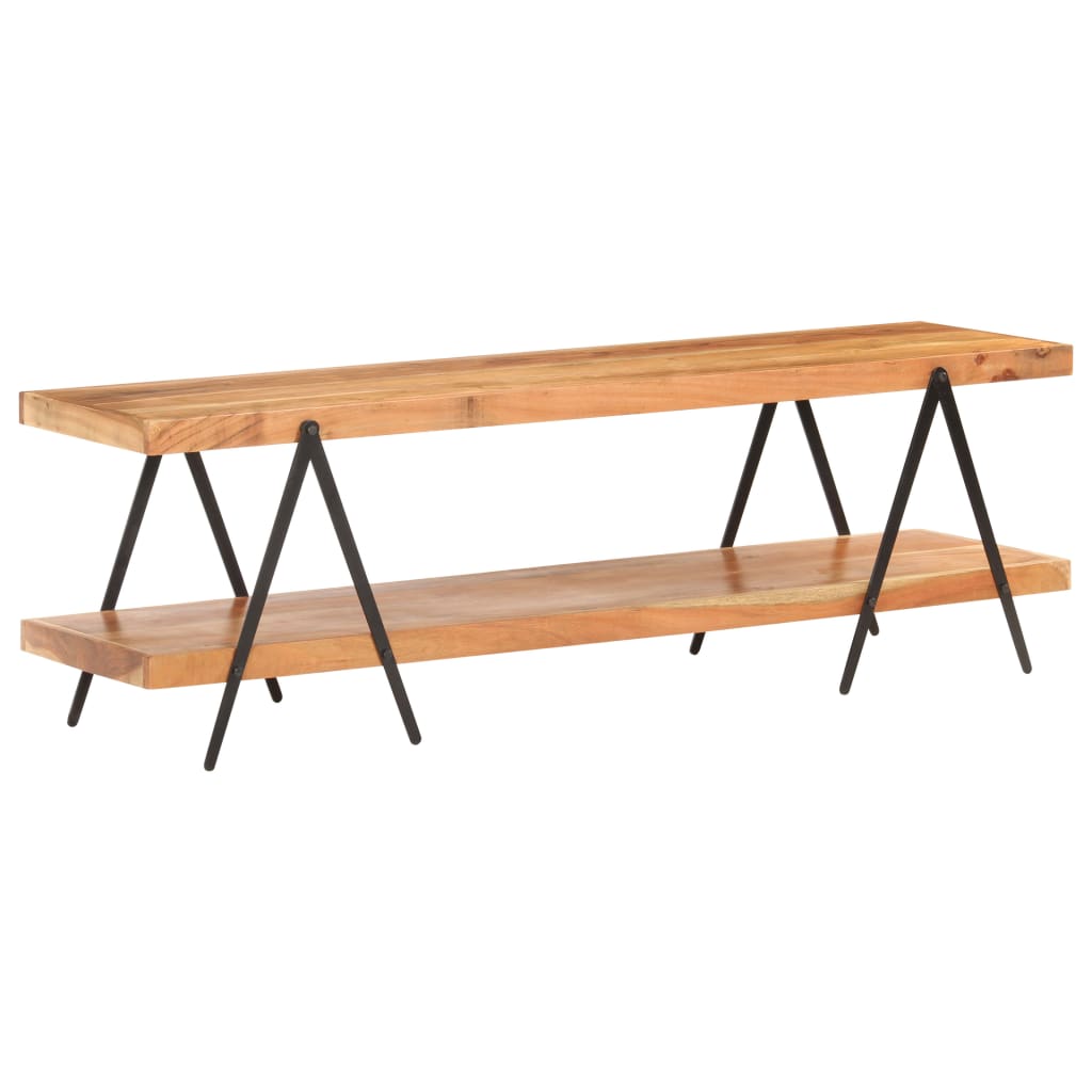 Móvel de TV 160x40x50 cm madeira de acácia maciça