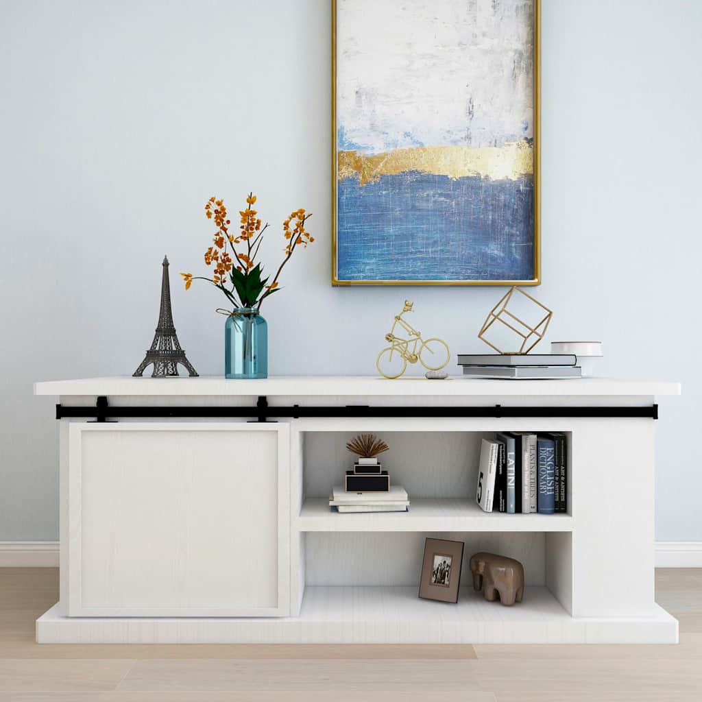 Mini kit para armário deslizante aço carbono 200 cm