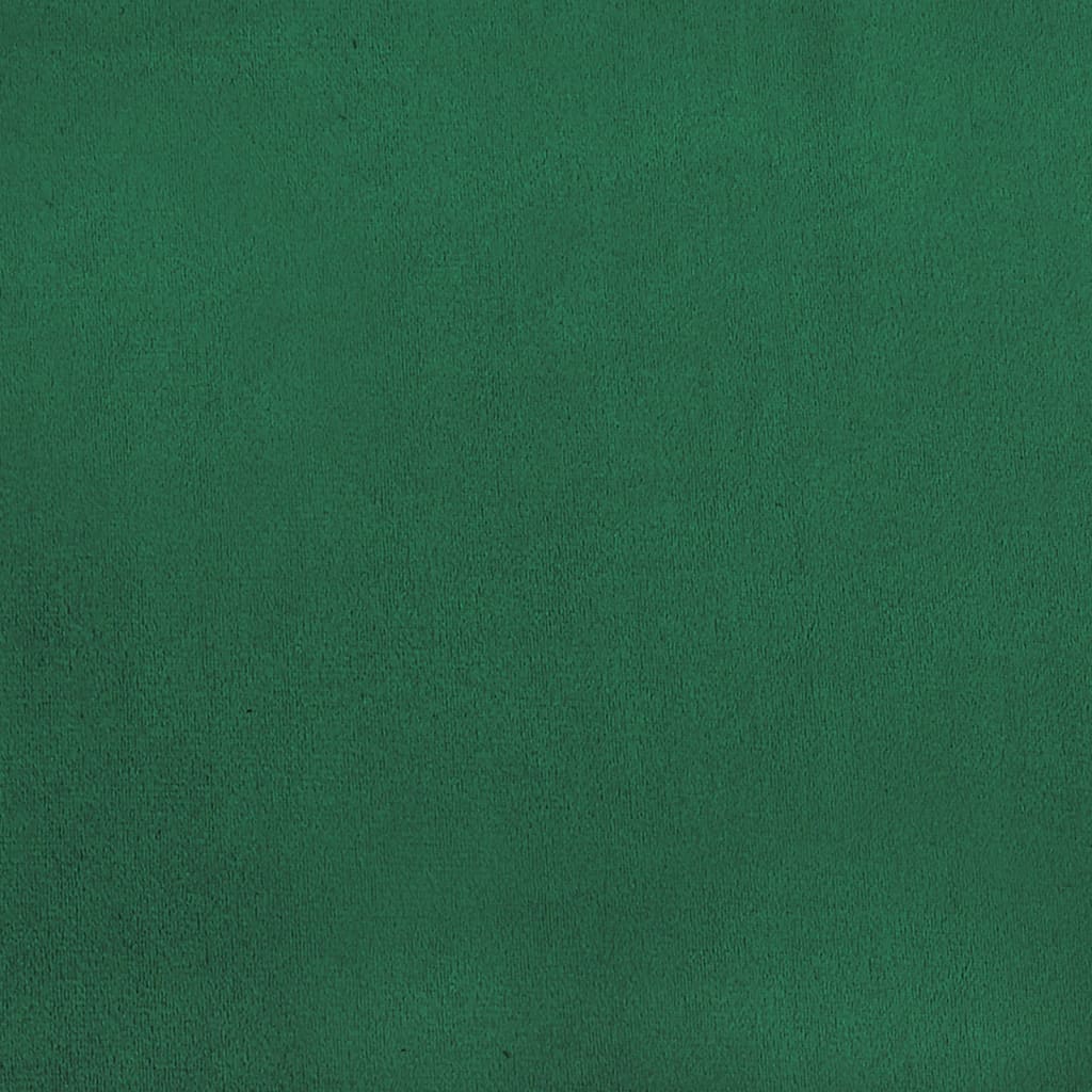 Cadeiras de jantar 4 pcs veludo verde-escuro