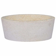 Lavatório Ø40x15 mármore cor creme