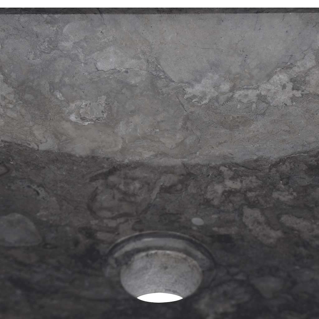 Lavatório 40x40x10 cm mármore preto
