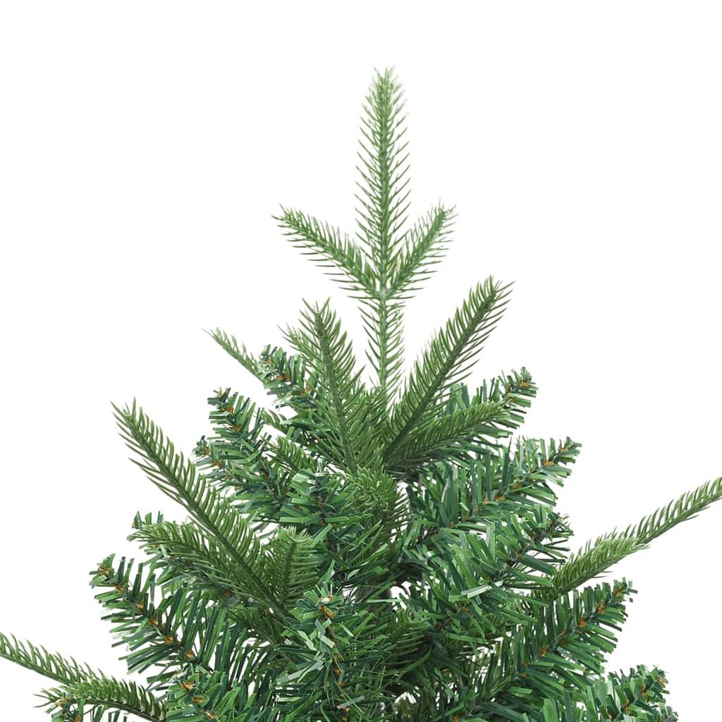 Árvore de Natal artificial 180 cm PVC e PE verde