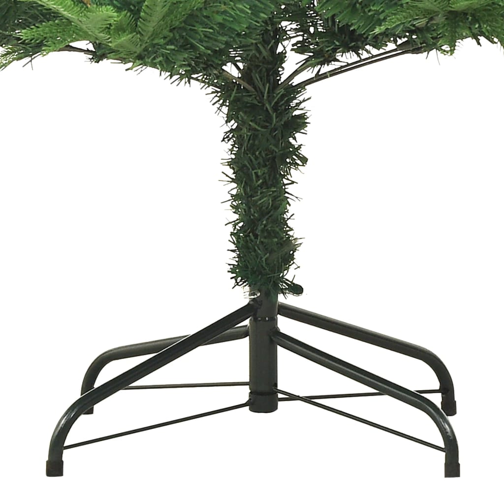 Árvore de Natal artificial 180 cm PVC e PE verde