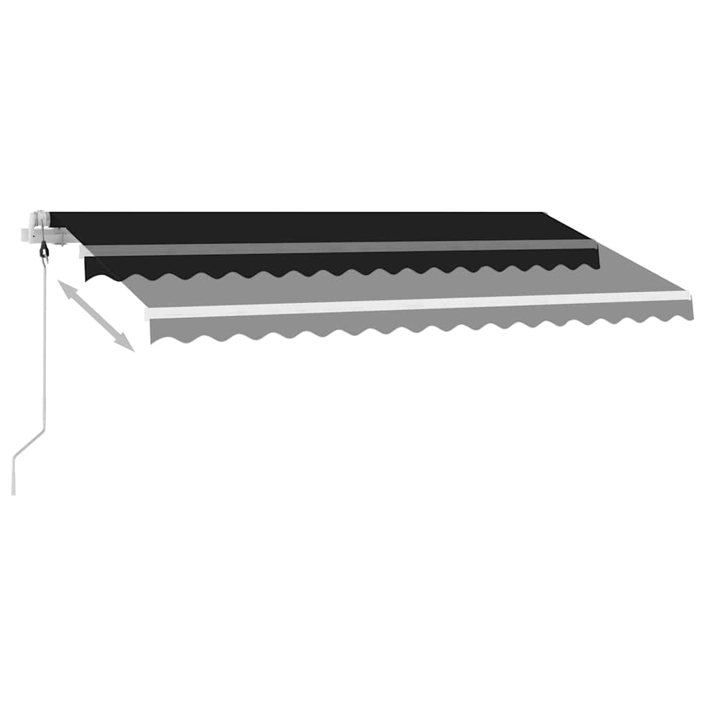Toldo automático independente 400x300 cm antracite