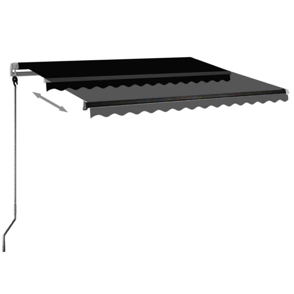 Toldo automático independente 300x250 cm antracite