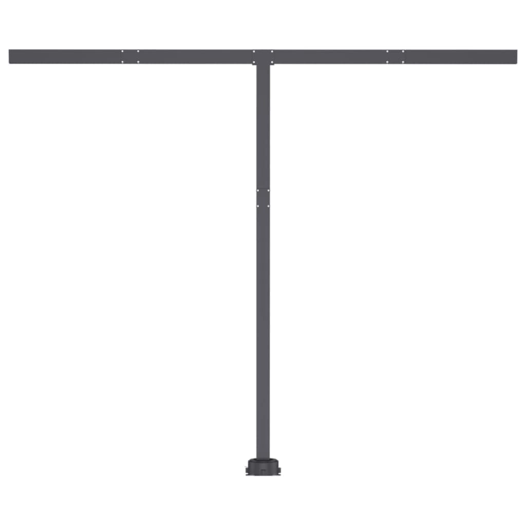 Toldo automático independente 350x250 cm azul e branco