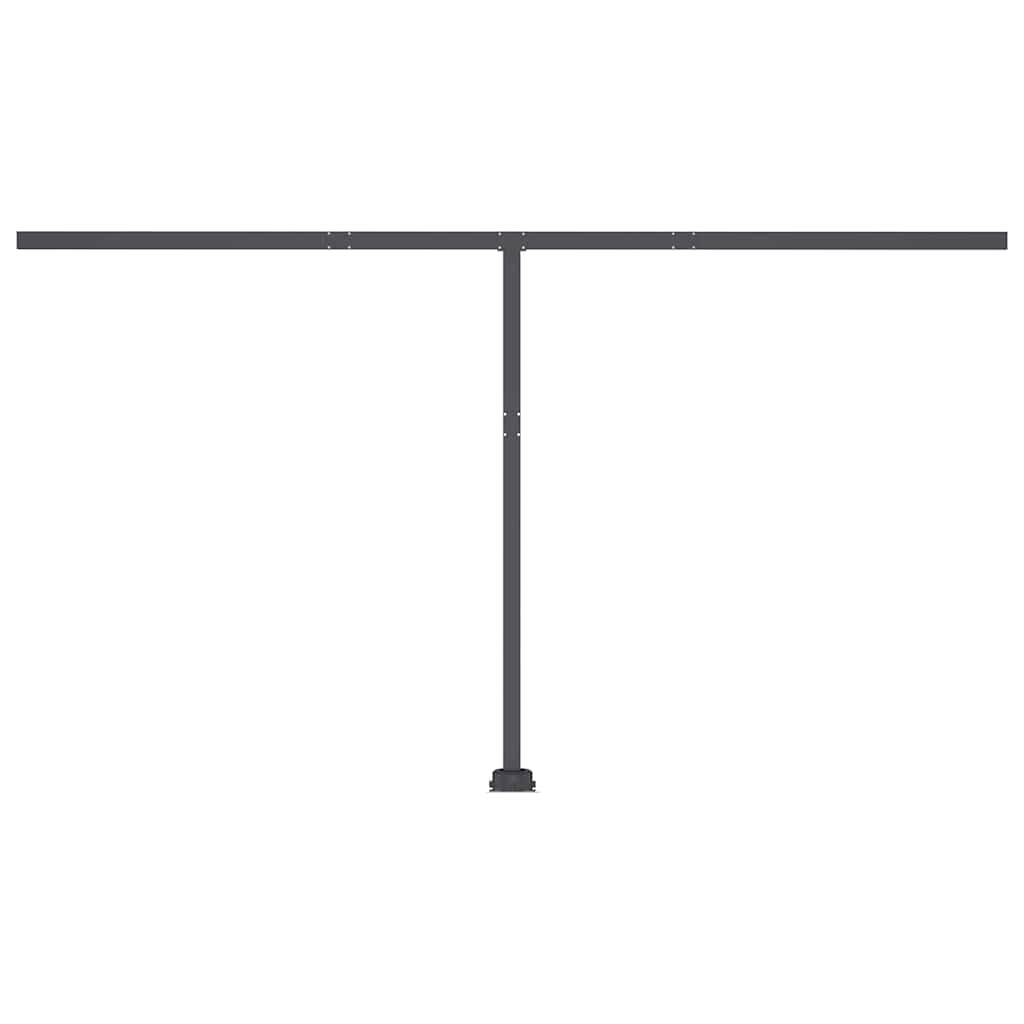 Toldo automático com LED e sensor de vento 400x300 cm cor creme