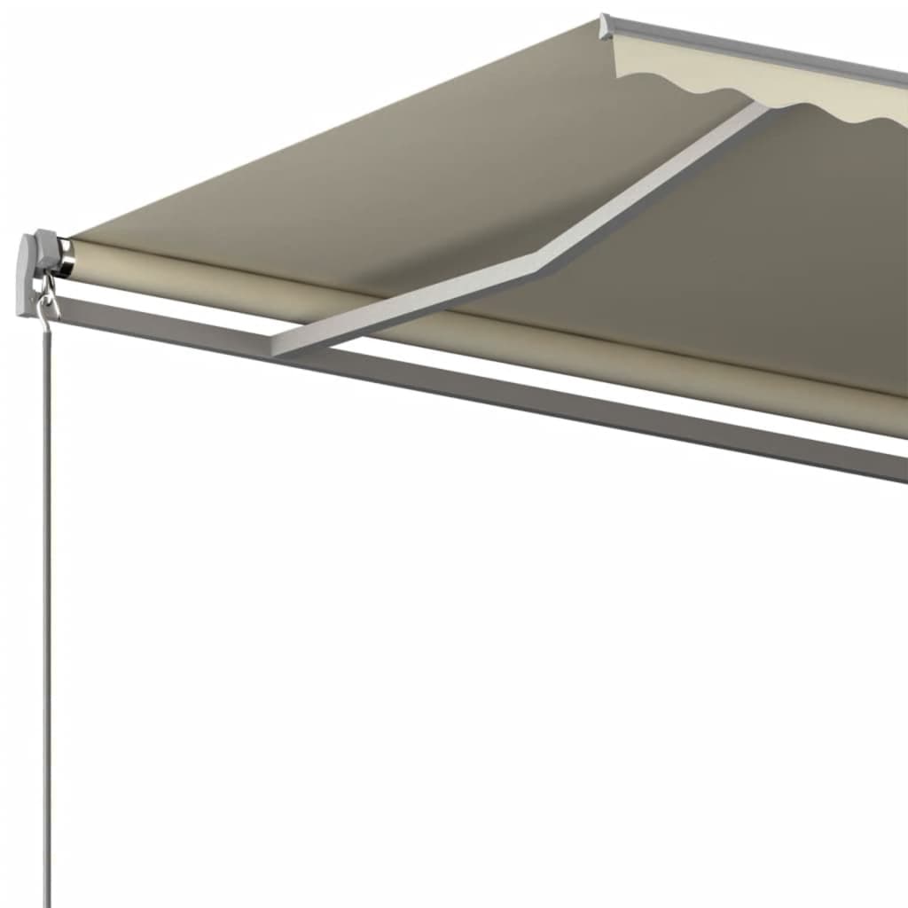 Toldo automático independente 400x350 cm cor creme