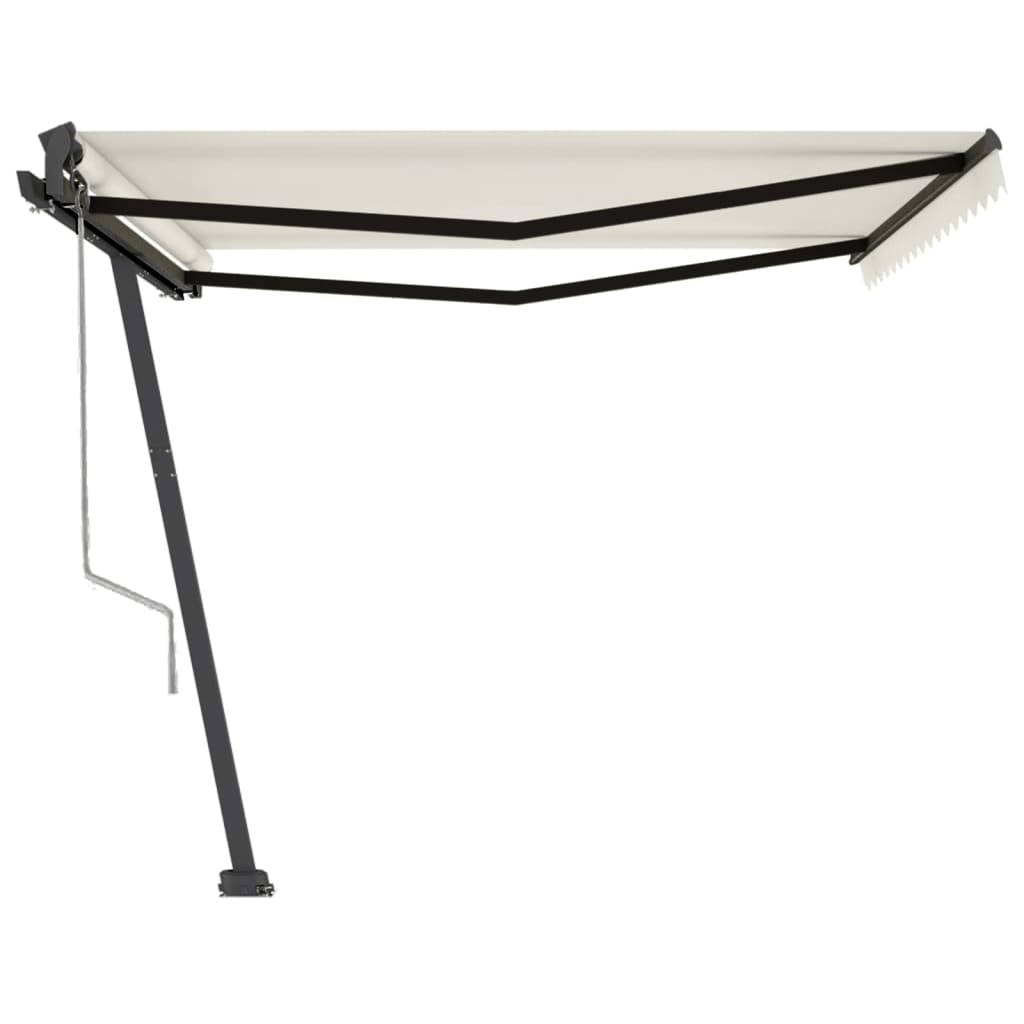 Toldo automático independente 450x350 cm cor creme