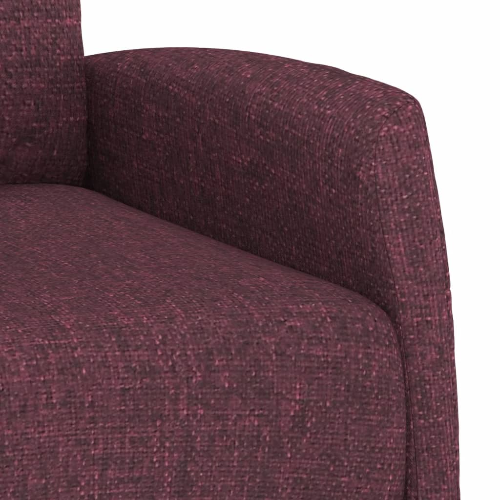 Poltrona elevatória tecido roxo