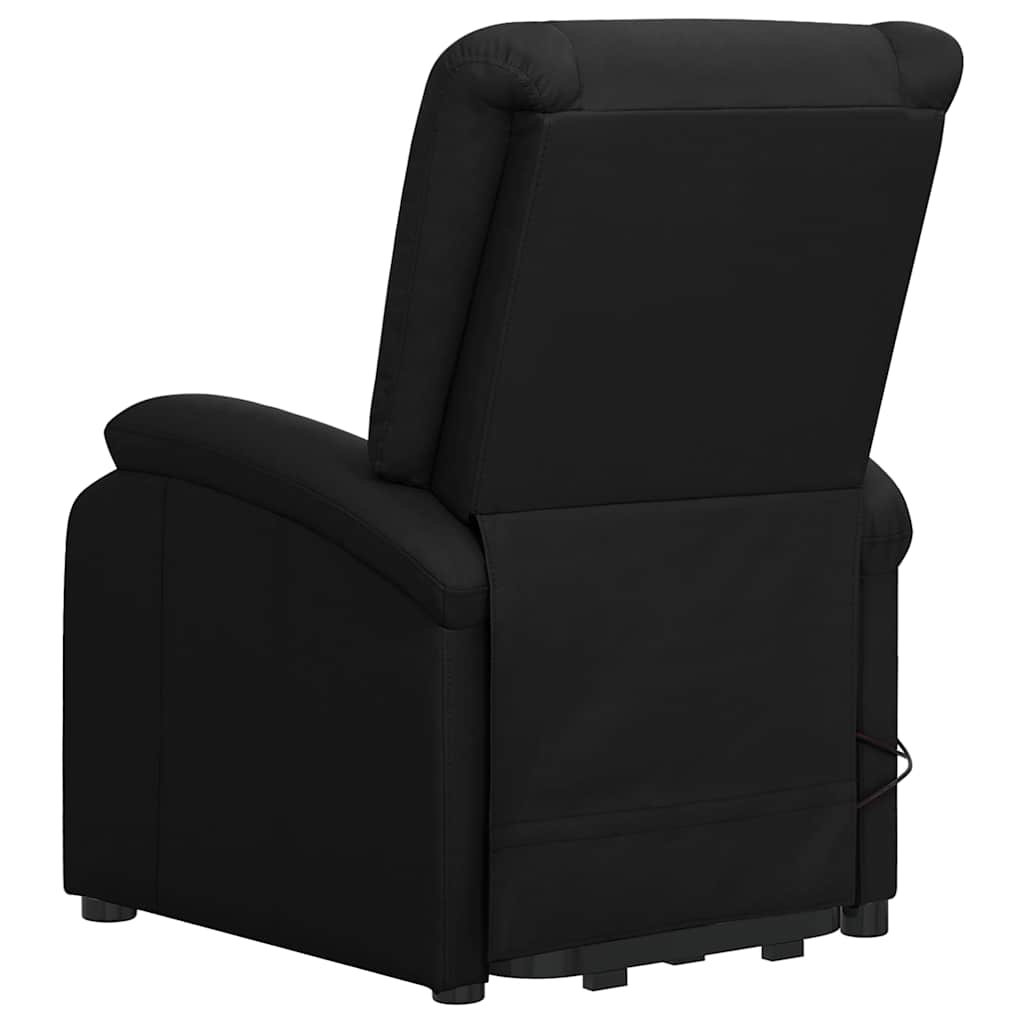 Poltrona elevatória couro artificial preto