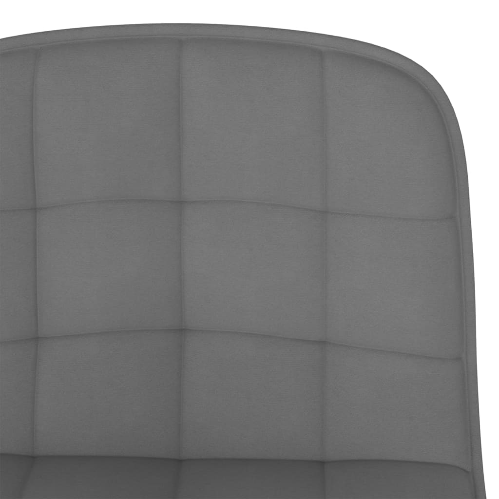 Bancos de bar 2 pcs tecido cinzento-claro