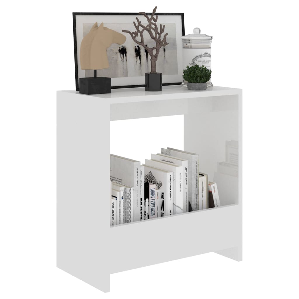 Mesa de apoio 50x26x50 cm derivados de madeira branco