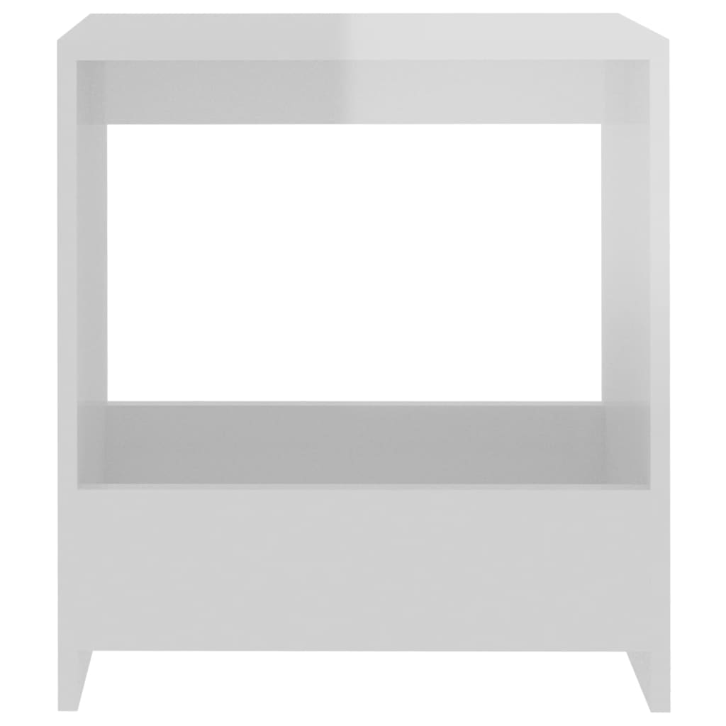 Mesa de apoio 50x26x50 cm derivados de madeira branco