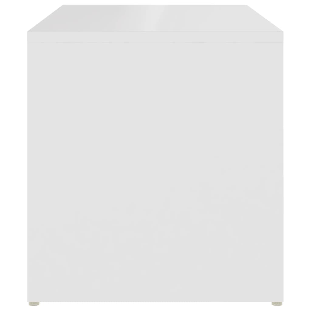 Mesa de apoio derivados de madeira branco/carvalho sonoma
