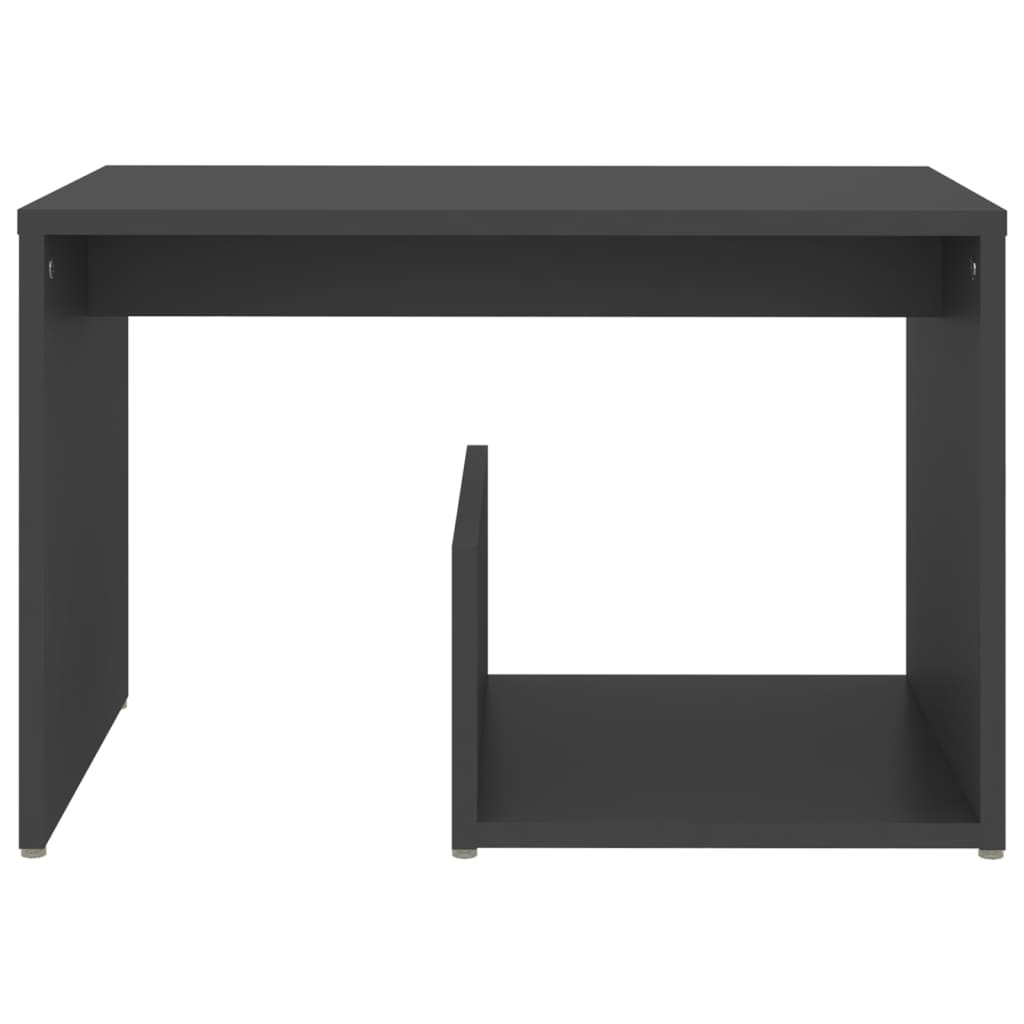 Mesa de apoio derivados de madeira branco/carvalho sonoma