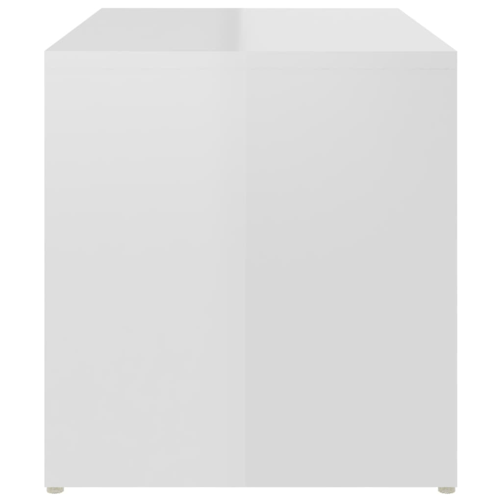 Mesa de apoio derivados de madeira branco/carvalho sonoma