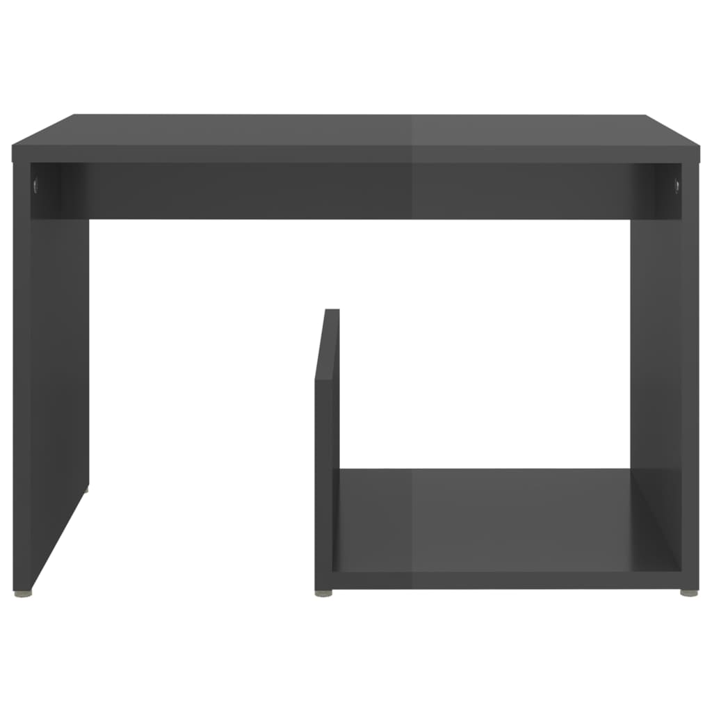 Mesa de apoio derivados de madeira branco/carvalho sonoma