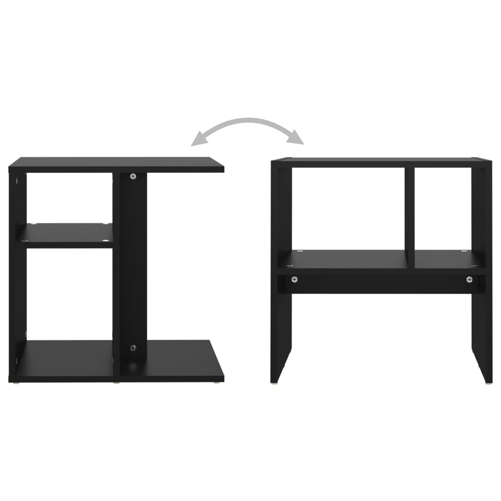 Mesa de apoio 50x30x50 cm contraplacado branco