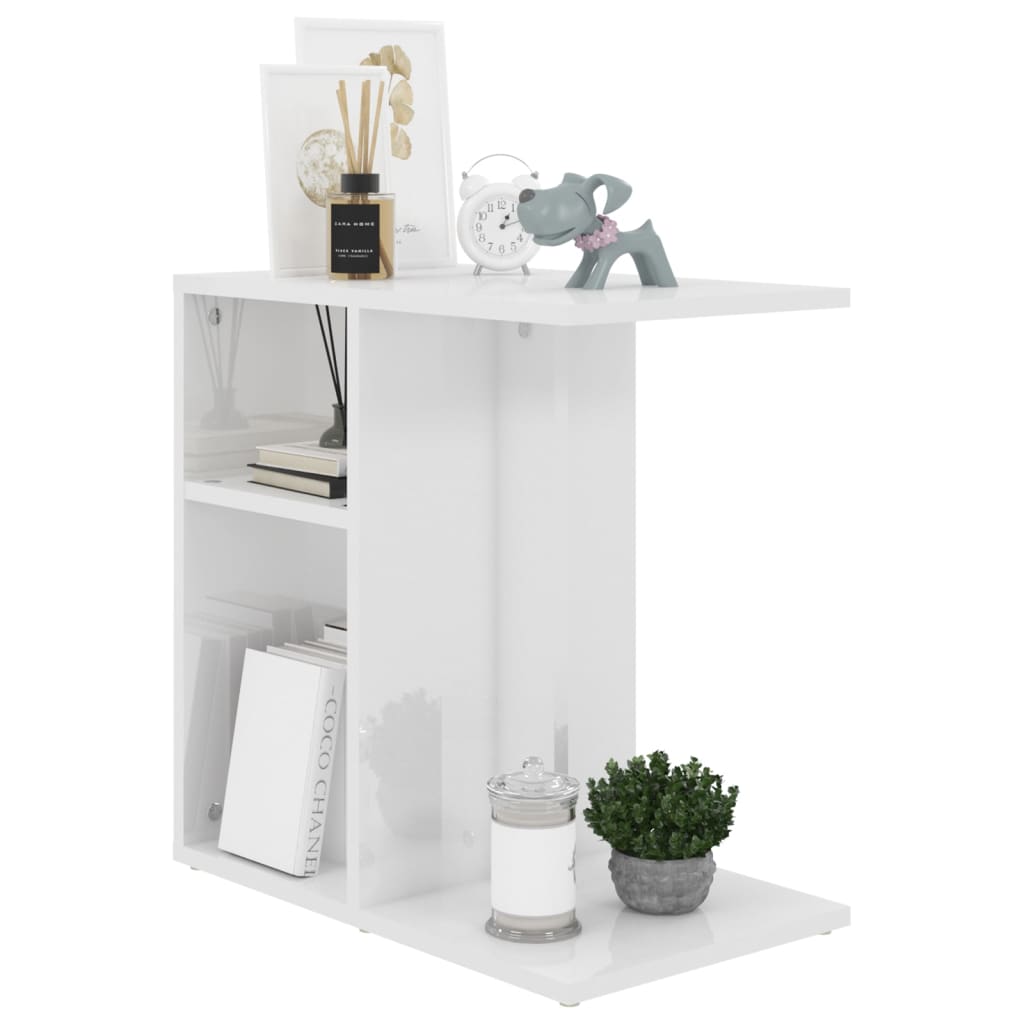 Mesa de apoio 50x30x50 cm contraplacado branco