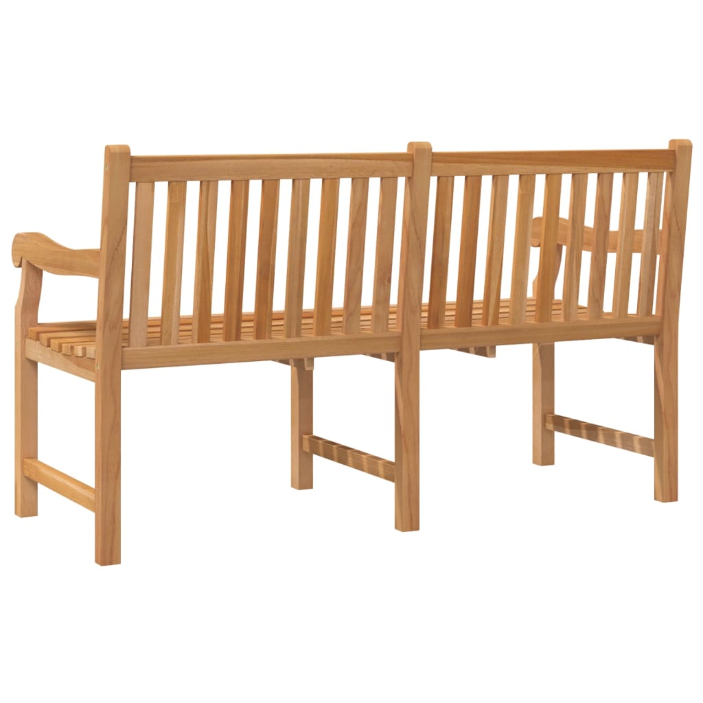 Banco de jardim 150 cm madeira de teca maciça