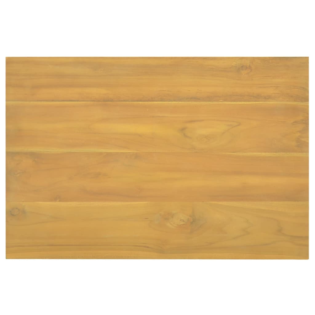 Armário de casa de banho 60x40x75 cm madeira de teca maciça
