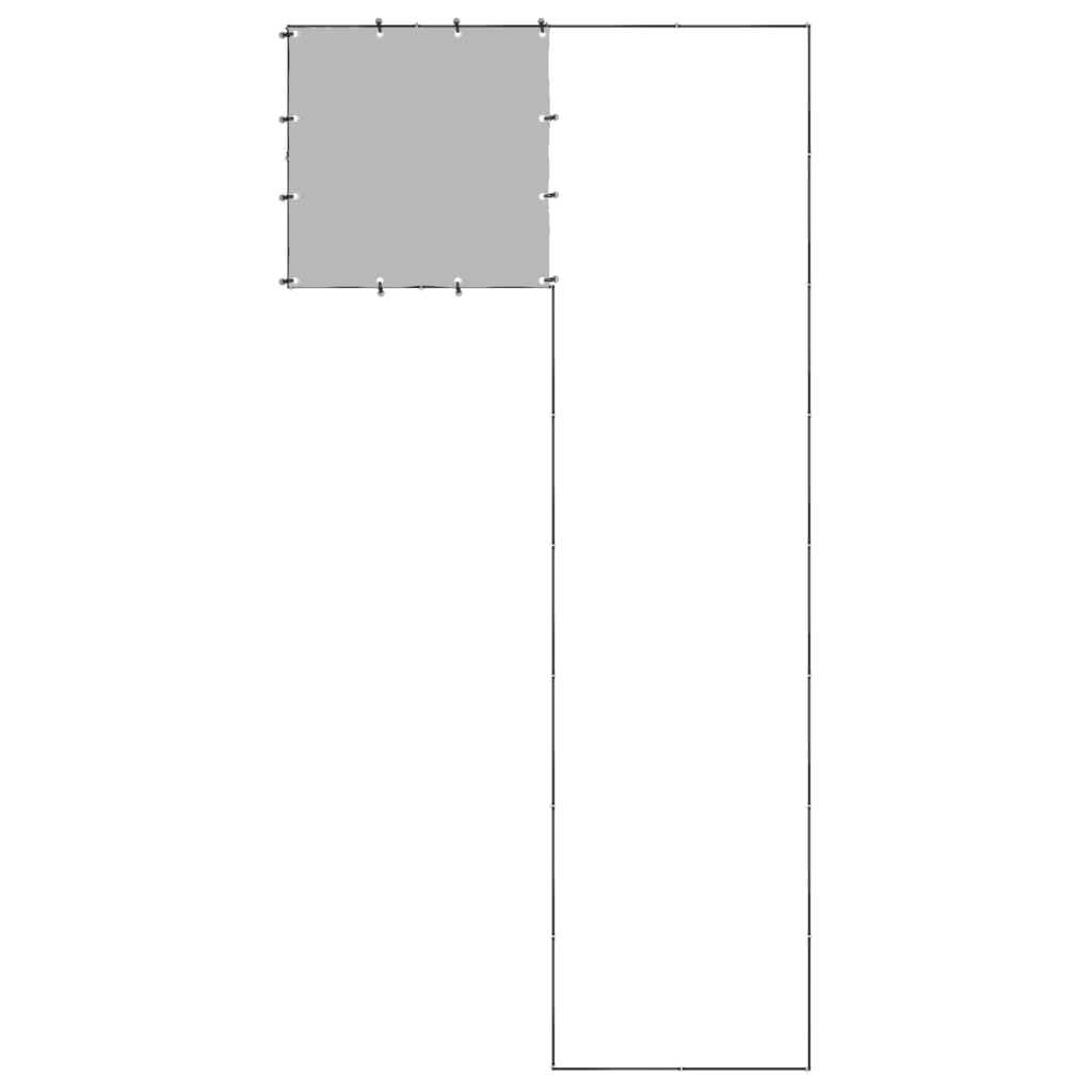 Canil 6,05 m² aço preto