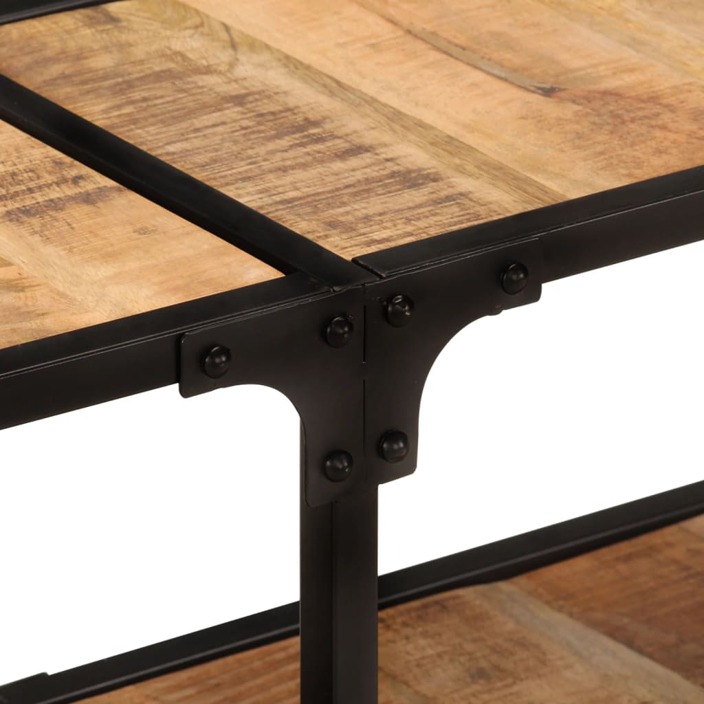 Móvel de TV 150x30x41 cm madeira de mangueira maciça