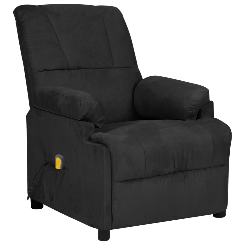 Poltrona de massagens tecido microfibra preto