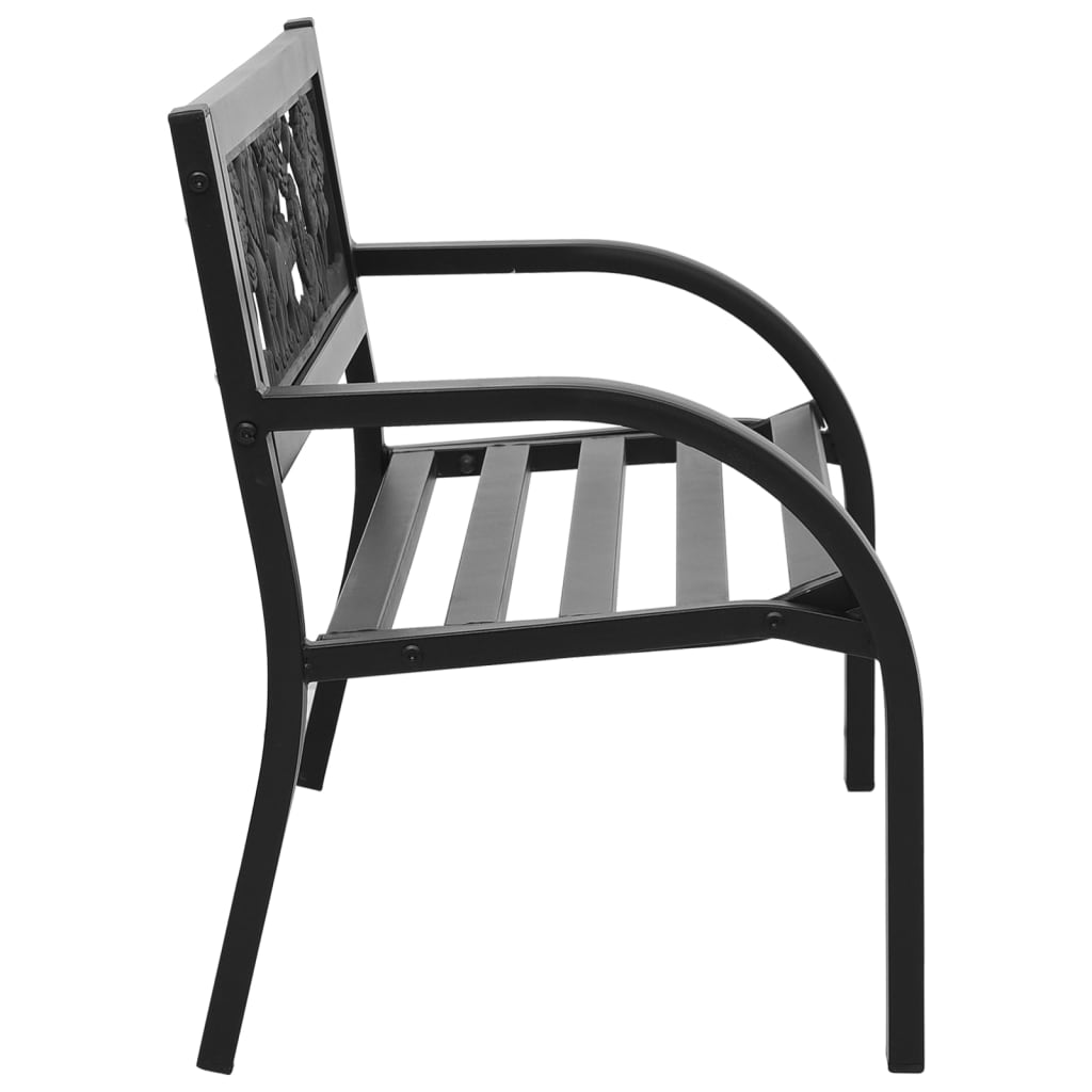 Banco de jardim para crianças 86 cm aço