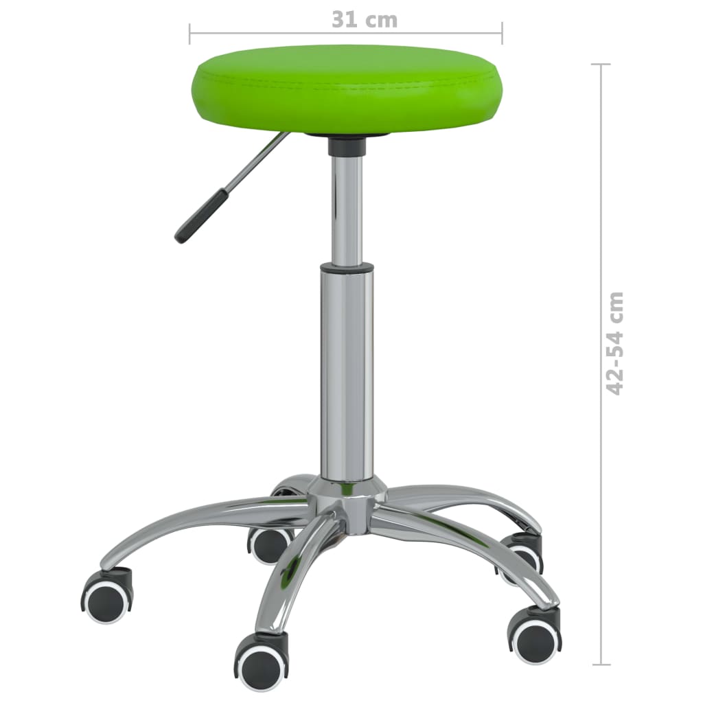 Cadeira de jantar couro artificial branco
