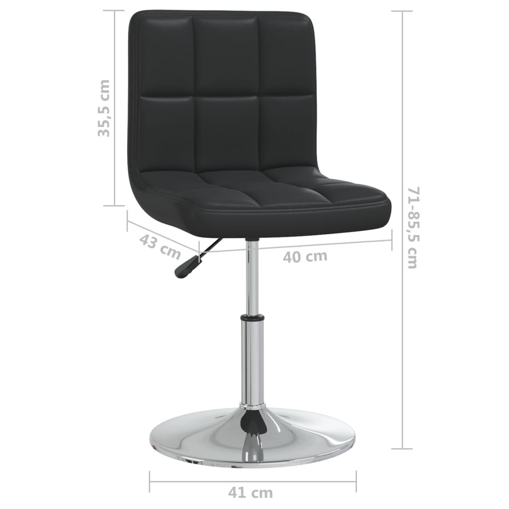 Cadeira de jantar couro artificial branco