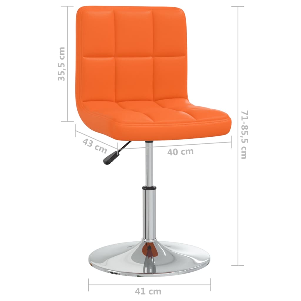 Cadeira de jantar couro artificial branco