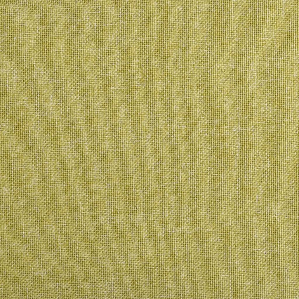 Cadeira de jantar giratória tecido amarelo mostarda