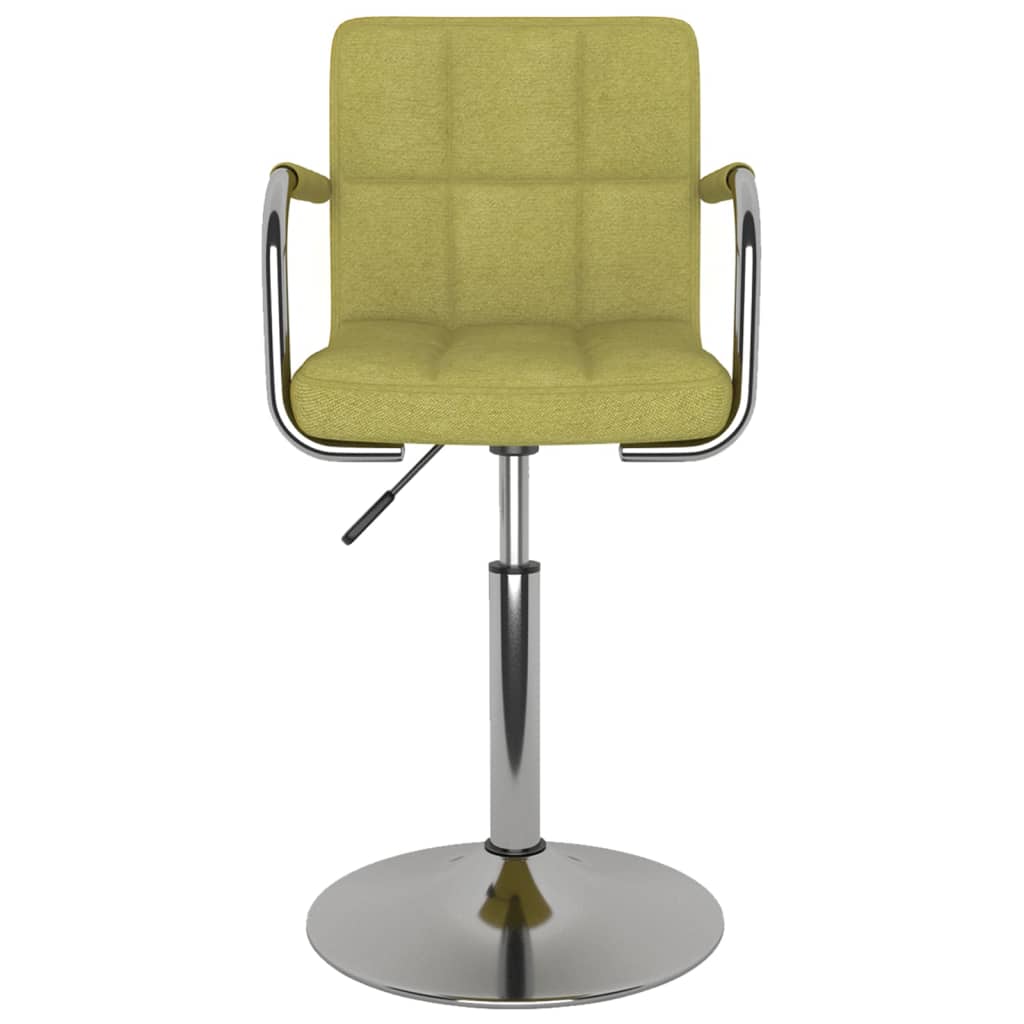 Cadeira de jantar tecido amarelo