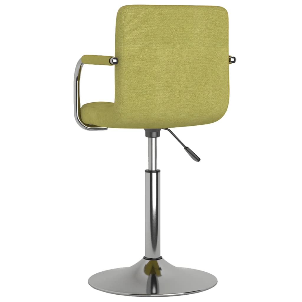Cadeira de jantar tecido amarelo