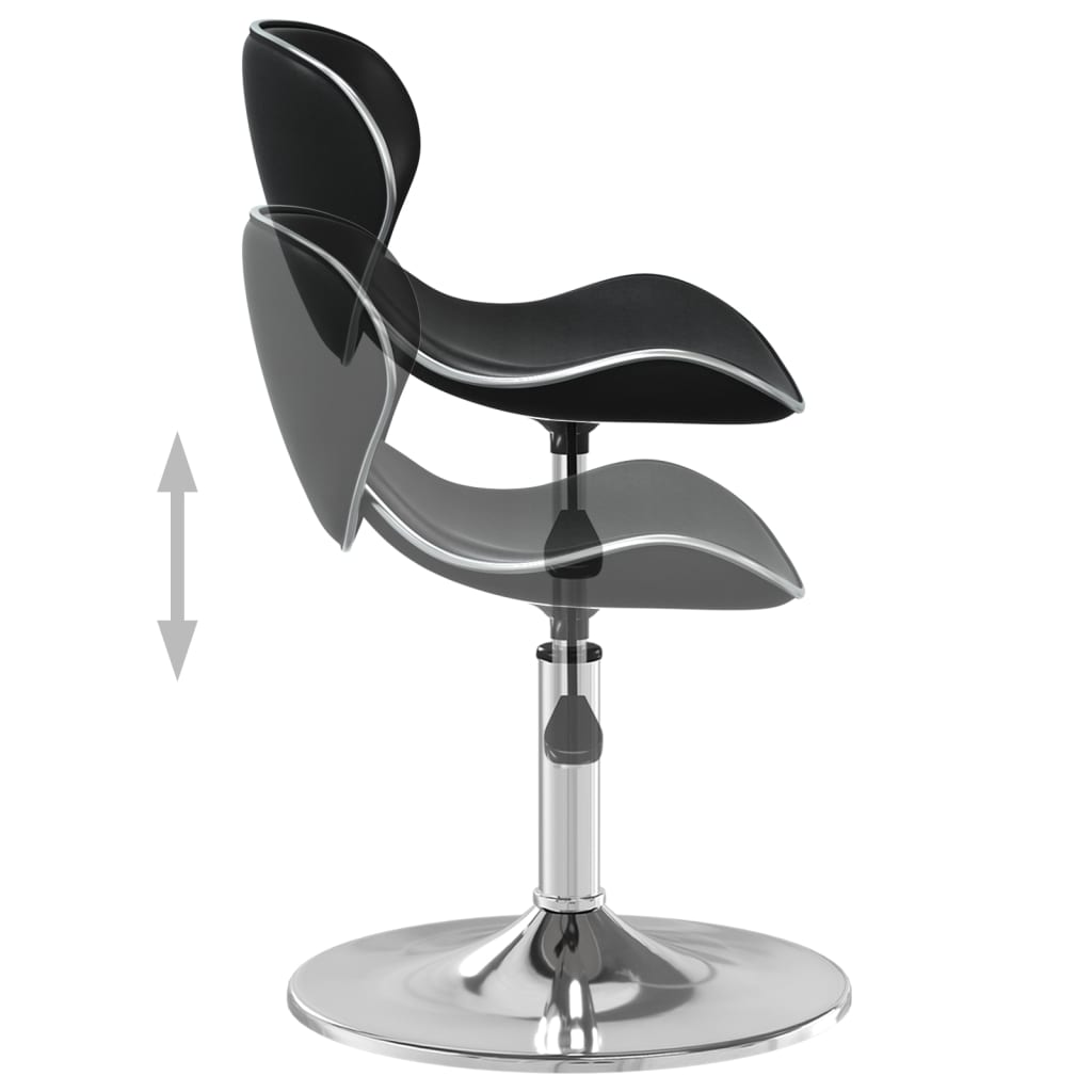 Cadeira de jantar couro artificial branco
