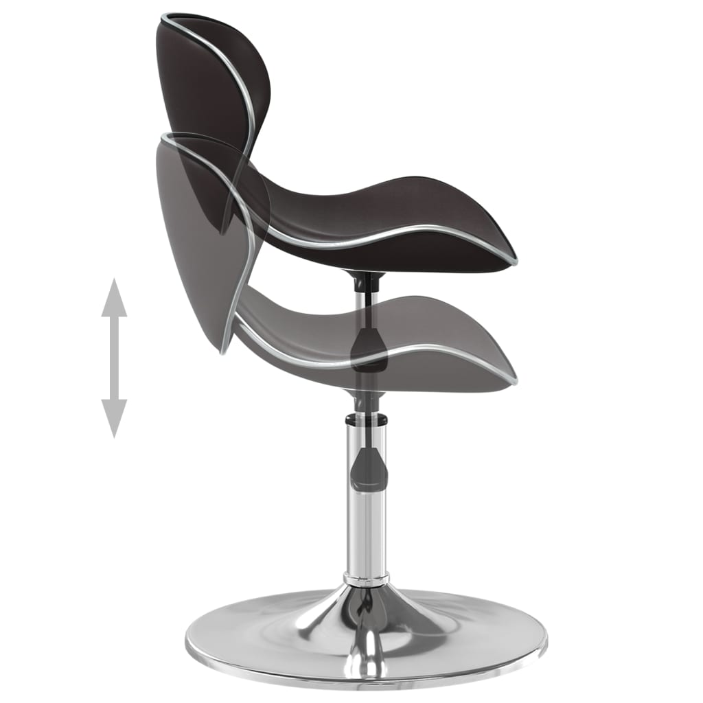 Cadeira de jantar couro artificial branco