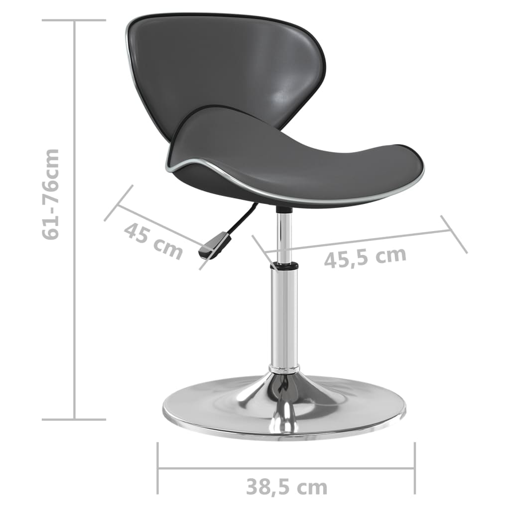 Cadeira de jantar couro artificial branco