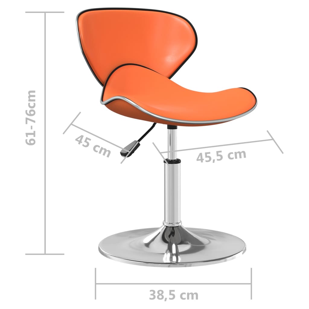 Cadeira de jantar couro artificial branco