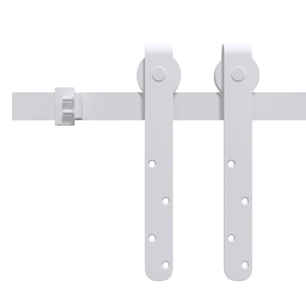 Mini kit para armário deslizante aço carbono 122 cm branco