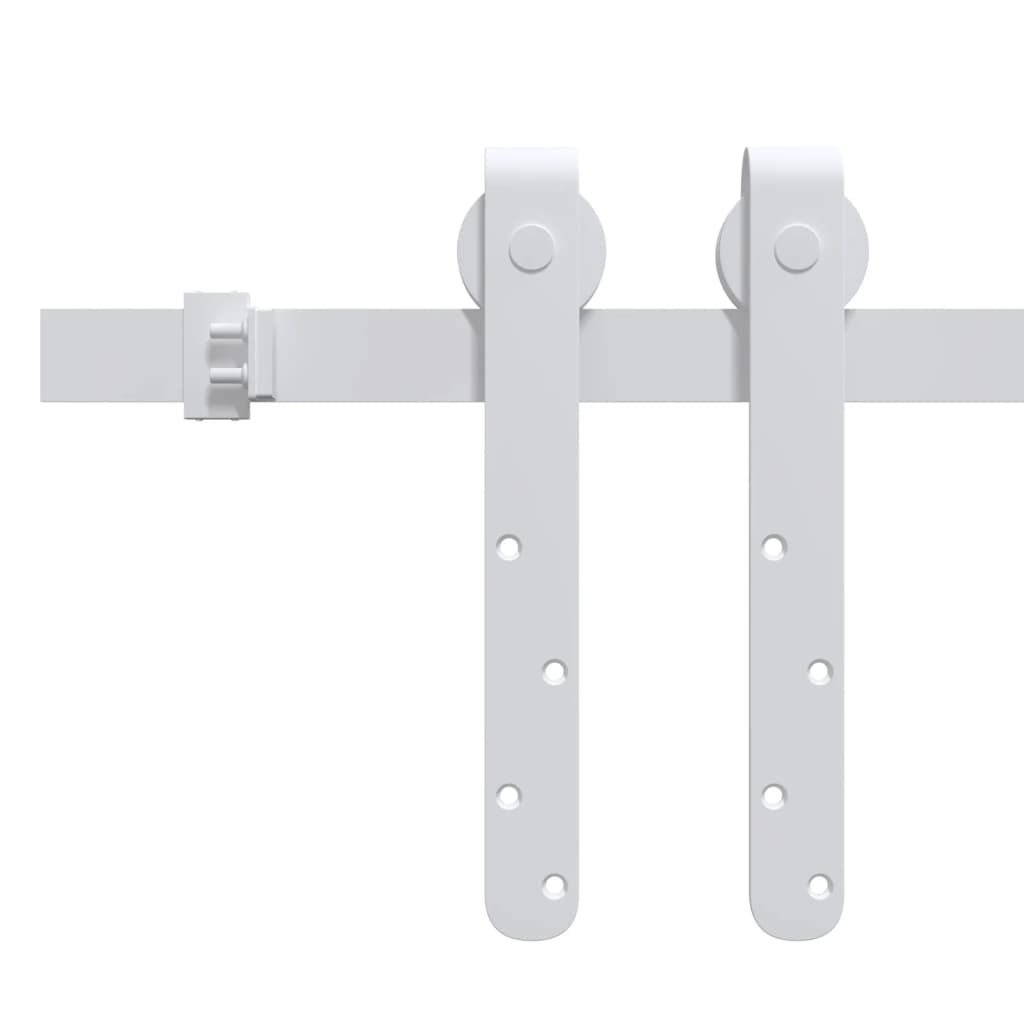 Mini kit para armário deslizante aço carbono 122 cm branco