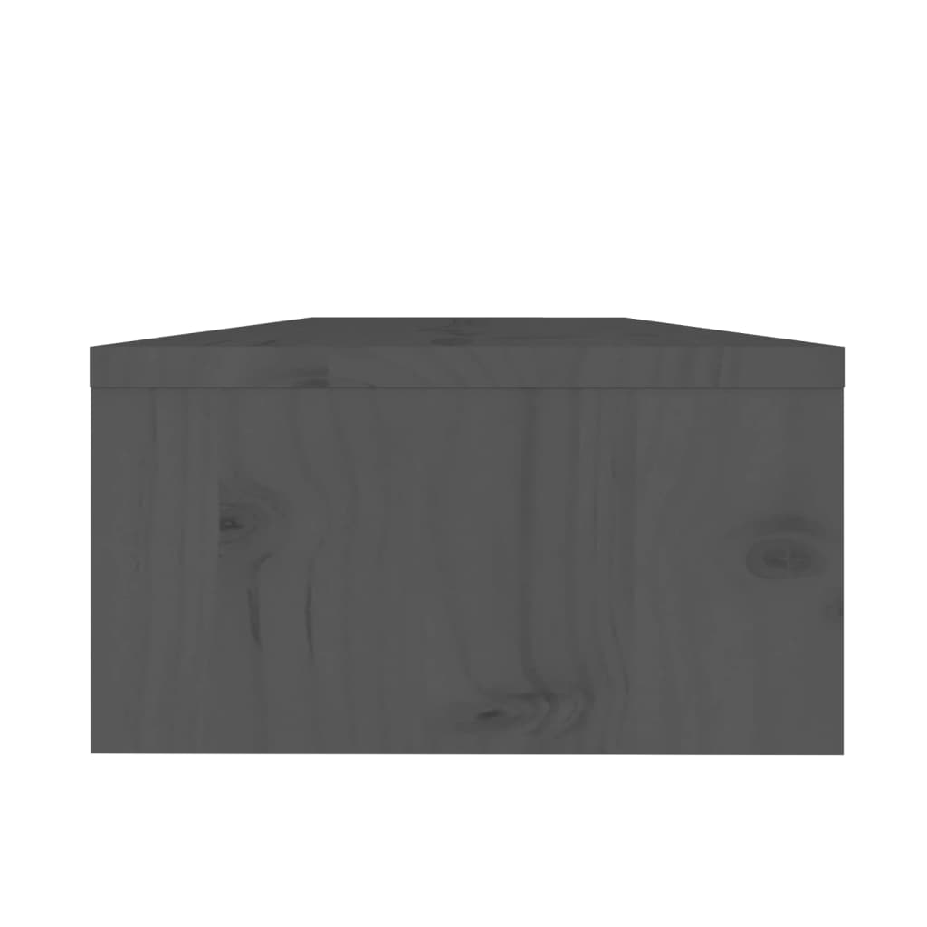 Suporte para monitor 50x24x13 cm madeira de pinho maciça branco