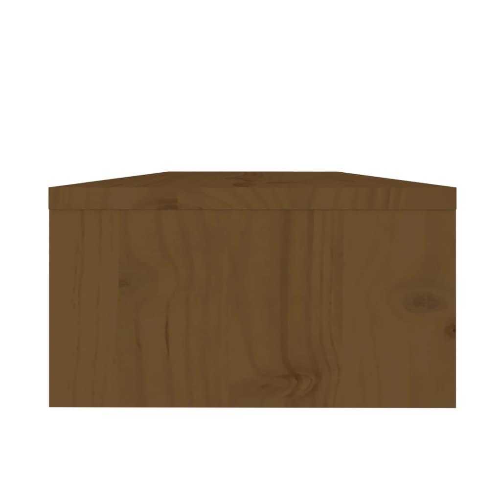Suporte para monitor 50x24x13 cm madeira de pinho maciça branco