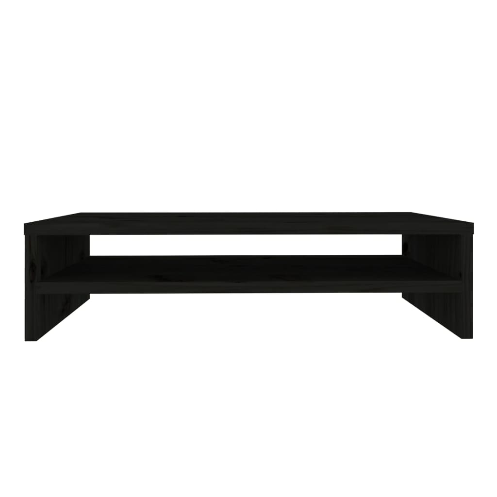 Suporte para monitor 50x24x13 cm madeira de pinho maciça branco